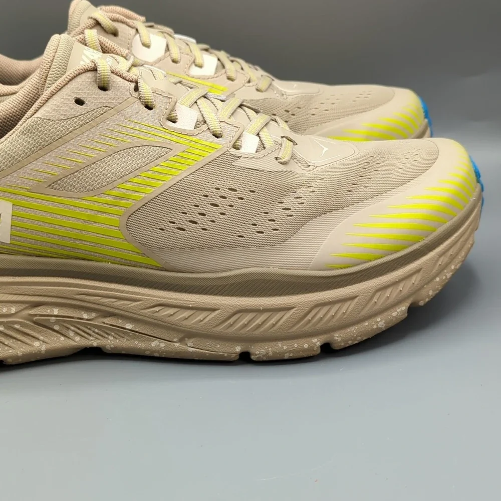 Hoka One One Stinson ATR 6 Running Shoes Dune Oxford Tan Size Men's 12 Womens 13
